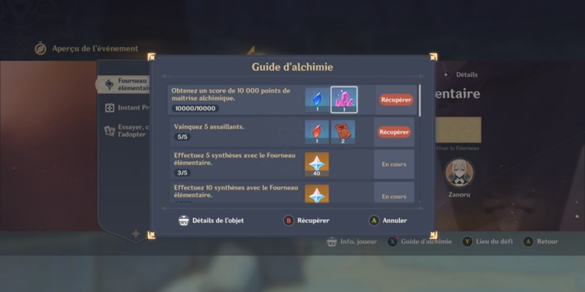 Fourneau élémentaire Genshin Impact : guide rapide